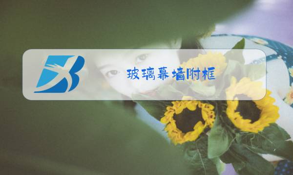 玻璃幕墙附框 直接与混凝土连接图片